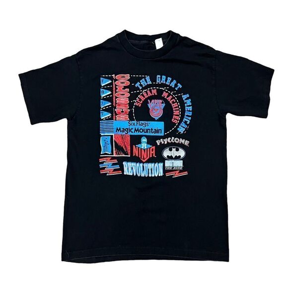 Vintage Six Flags  Tee - Picture 1 of 4